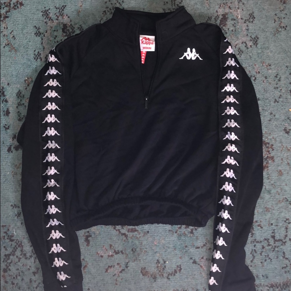 cropped Kappa sweater